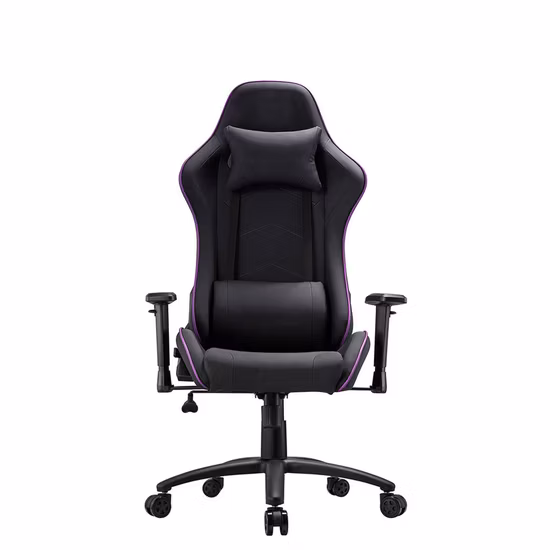 El más nuevo diseño, nueva moda, ofertas personalizadas, cuero de PU, Scorpion PRO, silla negra para juegos de oficina, para juegos de ordenador y PC