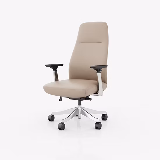 Silla de oficina operativa ejecutiva ergonómica de PU vendedora caliente de lujo de Zode